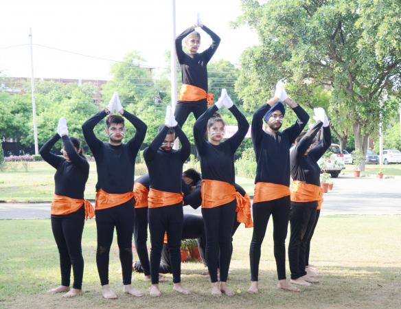 Students Participate in the Celebration of Independence Day on 15th August 2019